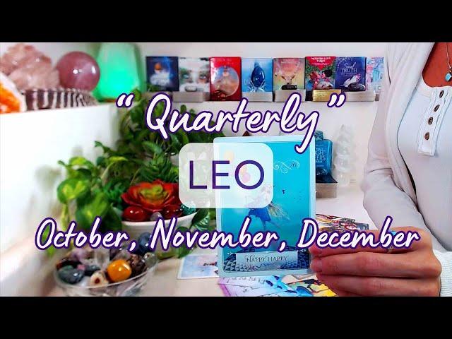 LEO "NEXT 3 MONTHS" October, November, December 2024: This Is Going To Bring You So Much Happiness!