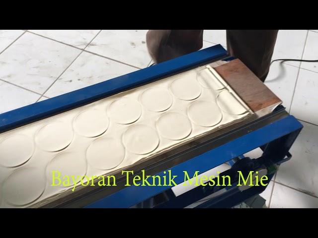 Mesin Pemotong Kulit Siomay SSK-23. Dari Bayoran Teknik