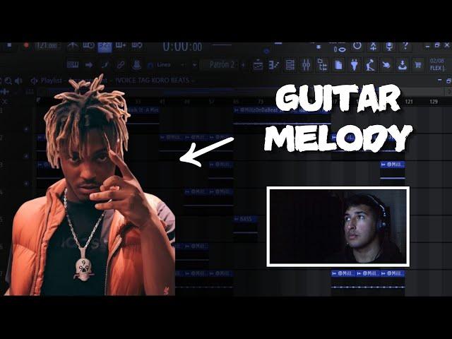 Making a Juice Wrld GUITAR Type Beat | FL STUDIO COOKUP