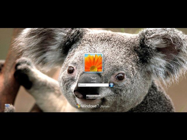 How to Change Windows 7 Logon Screen Background