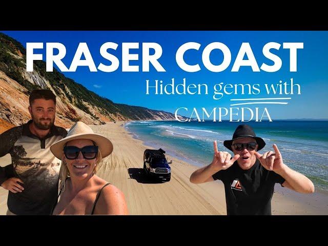 4WD Driving Through Rainbow Beach Sand Dunes | Off-Road Adventure with Campedia