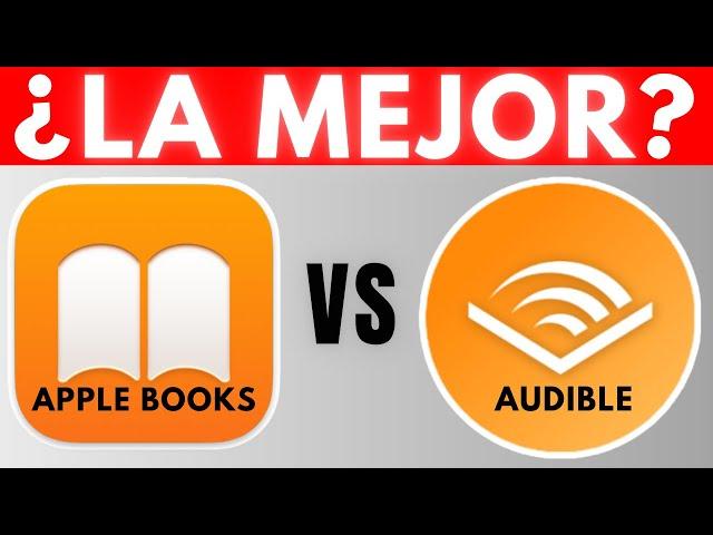 Apple Books vs. Audible: ¿Qué aplicación de Lectura ES MEJOR para Audiolibros?