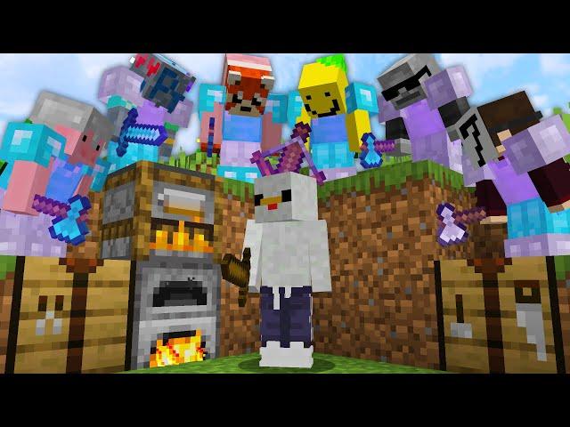 Minecraft Speedrunner VS 6 Hunters