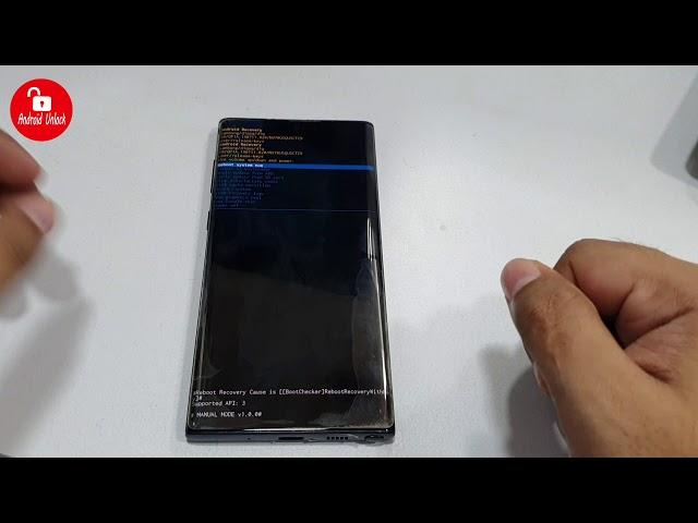 How to Pattern Lock Remove Samsung Note 10 & plus | hard reset | forget password | Screen Unlock