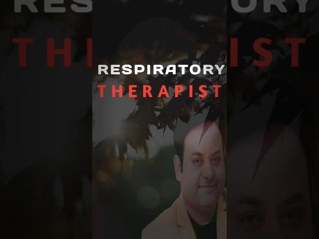 career as respiratory therapist #respiration #respiratorytherapist #vpmantra