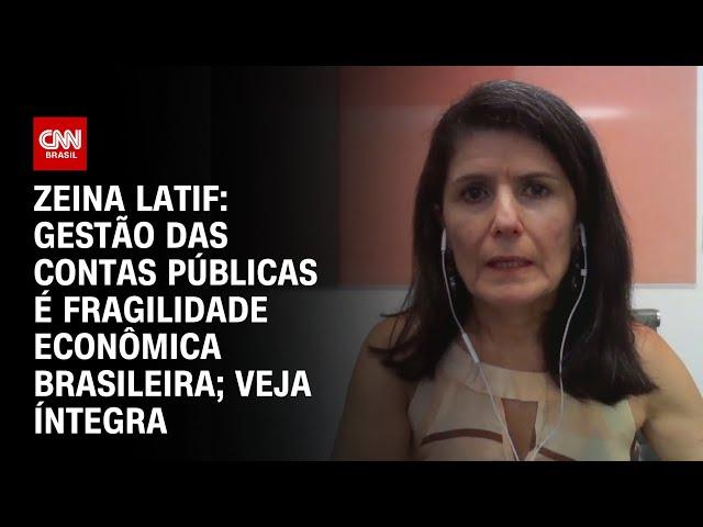 Zeina Latif: Gestão das contas públicas é fragilidade econômica brasileira; Veja íntegra | CNN 360º