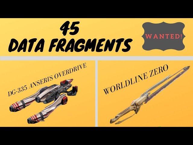 Destiny 2: All 45 data fragments locations & exotic sword Worldline zero