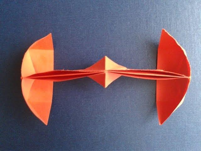 How to Make an Easy Origami Star Wars TIE Fighter