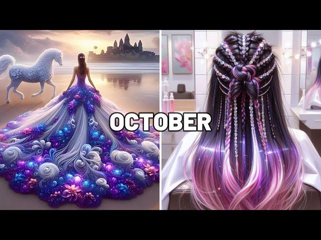 Choose Your Birthday Month and see your Dress and Hair Colour‍ || #trending #video #viral