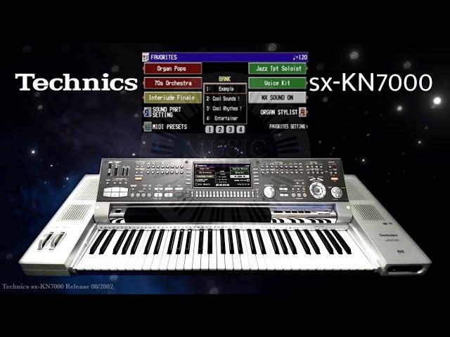 Technics sx-KN7000 Demonstration