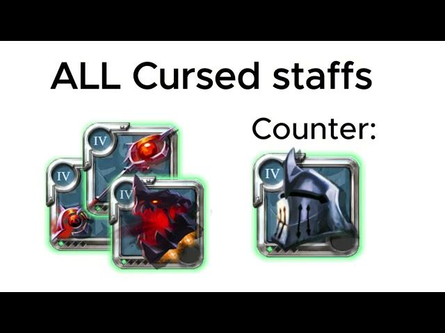 Best Counter for Each Weapon in albion online