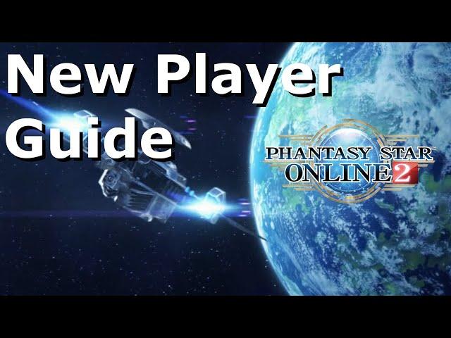 A Guide For New Players of Base PSO2 (Lv1-50)