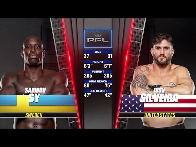 MMA FULL HIGHLIGHTS | Sadibou Sy vs Josh Silveira  Full Fight Replay