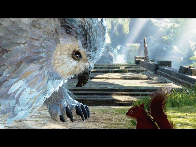 Owlbear vs Squirrel in Balder's Gate 3...