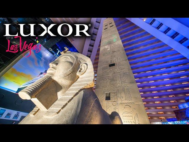 LUXOR - A FUN Budget Hotel on the Las Vegas Strip!