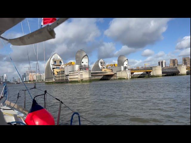 Sail into London logistically challenging