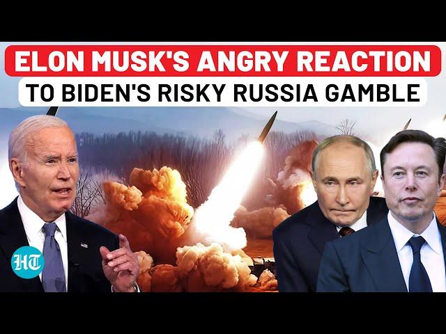 Elon Musk's Angry Reaction To Biden Daring Putin, Allowing Ukraine Long-Range Attack On Russia|Trump