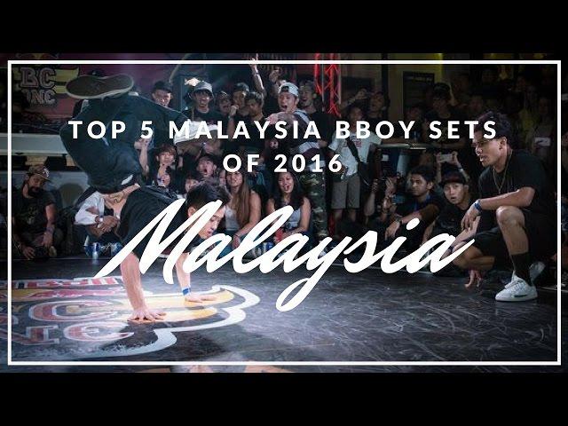 Top 5 Malaysia Bboy Sets of 2016 / Freshit Tv