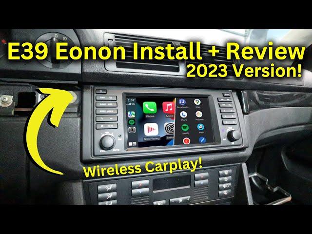 Installing the NEWEST 2023 Eonon Radio in my E39! (Install + Review)