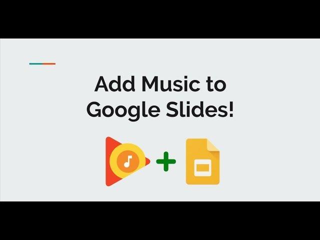 Add Audio to Google Slides