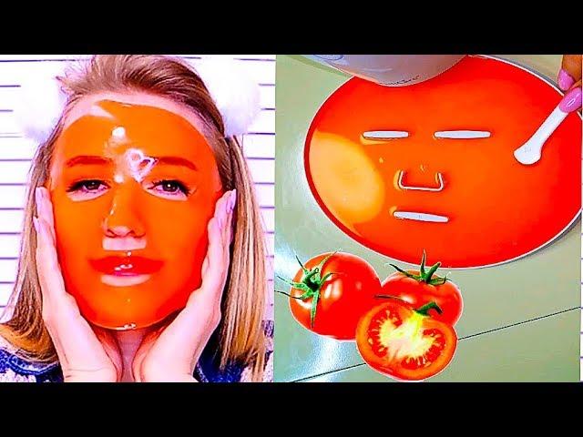 МАСКА МАШИНА Сделай КОЛЛАГЕНОВУЮ МАСКУ из ПОМИДОРОВ ДОМА Face Mask Machine МАСКА МАШИНА 3D Printing