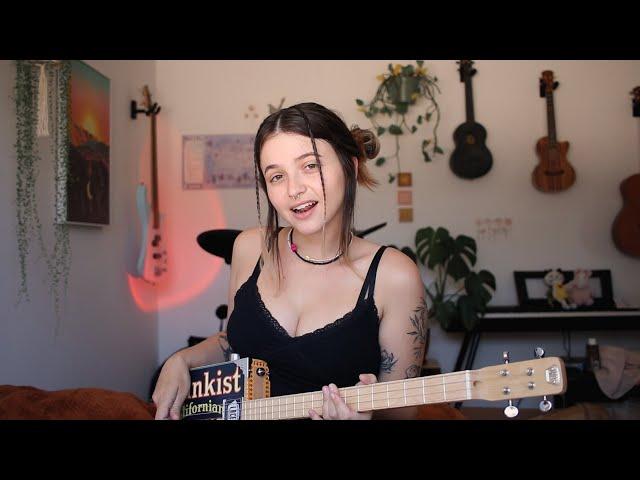 bad idea right? - olivia rodrigo | cover on cigar box guitar