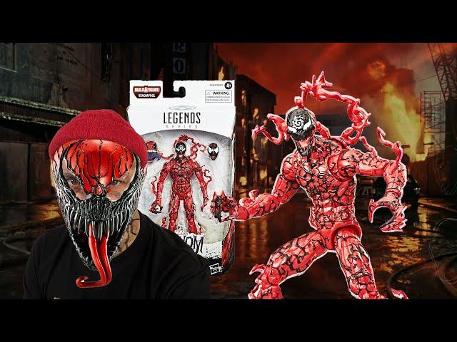 ПАПА РОБ - КАРНАЖ! РАСПАКОВКА КРУТОЙ ФИГУРКИ HASBRO CARNAGE! ВЕНОМ НЕ СПАСЁТ!