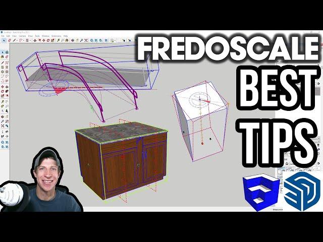 My BEST TIPS for Using FredoScale for SketchUp - You need this extension!