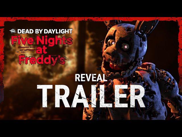 Five Nights at Freddy's Springtrap Dead by Daylight Reveal Trailer