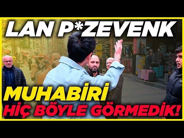 MUHABİRİ HİÇ BÖYLE GÖRMEDİNİZ! | Sokak Röportajları