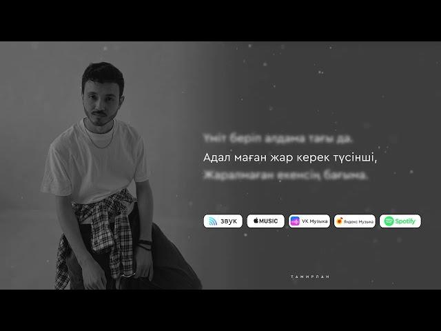 Тамирлан - Дос болып та қалмадық (lyric video)