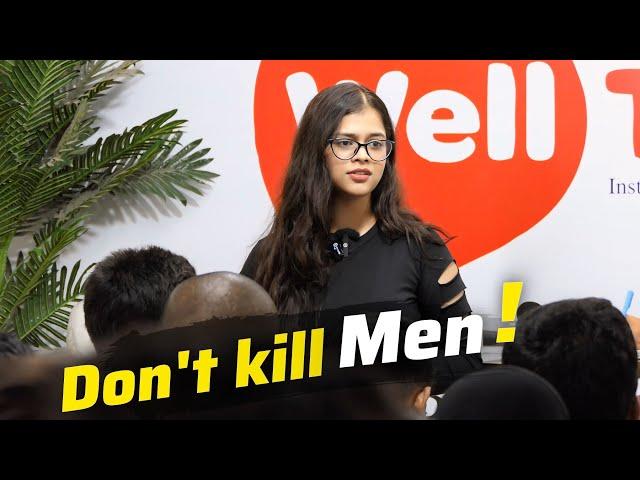 Men empowerment | Most emotional Speech by Manyata Singh | Public Speaking | WellTalk institute