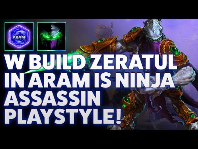 Zeratul MotN - W BUILD ZERATUL IN ARAM IS NINJA ASSASSIN PLAYSTYLE! - ARAM INDUSTRIAL DISTRICT