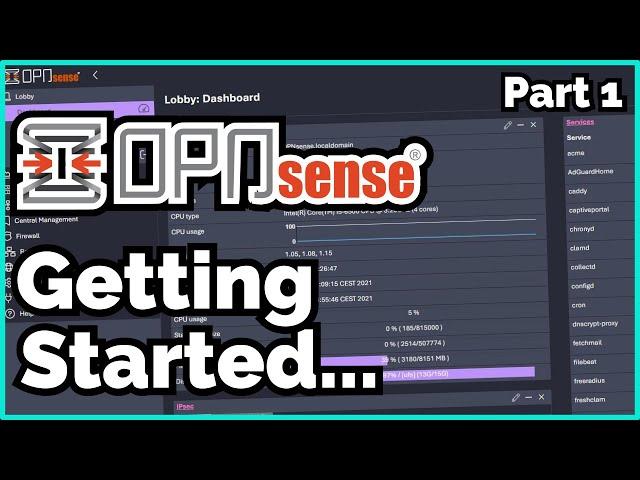 Ultimate Beginner's Guide to OpnSense -  Installation - Part 1