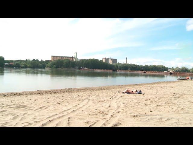 Пляжный сезон официально открыли в Бийске ("Будни", 22.06.22г., Бийское телевидение)