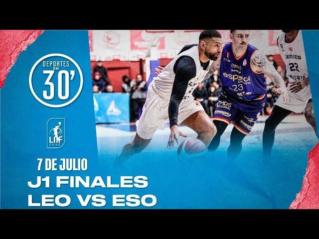 Deportes en 30': Los Leones vs E. de Osorno - Juego 1 Finales- Liga JugaBet by Cecinas Llanquihues