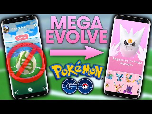 MEGA EVOLVE POKEMON *WITHOUT* MEGA RAIDS in POKEMON GO