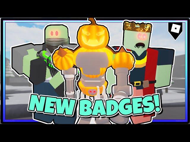 HOW TO GET ALL 4 NEW EVENT BADGES in Tower Defense Simulator RP  ROBLOX