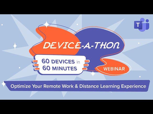 Unified Communications 2020 Device-a-thon Webinar Trailer