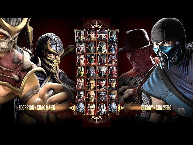 Игра за Shao Kahn & White Scorpion в Mortal Kombat Komplete Edition на PC Expert в 2K