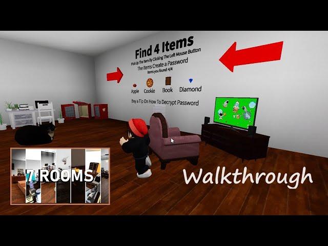 ROBLOX - Escape Room [NEW!] - Walkthrough