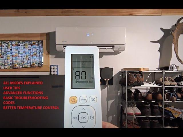 EVERYTHING you need to know on operating a Senville AURA mini split heat pump