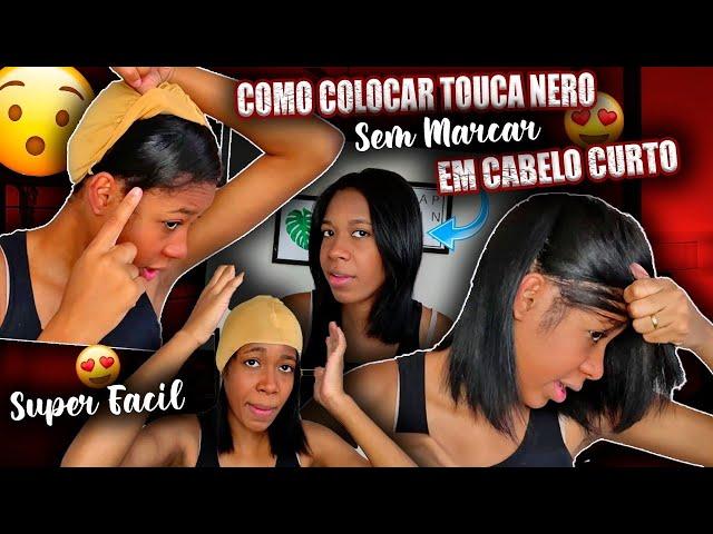 COMO FAZER UMA TOUCA NERO PERFEITA EM CABELO CURTO,SEM MARCAR E SEM EMBOLAR!DICAS+TRUQUES INFALÍVEIS