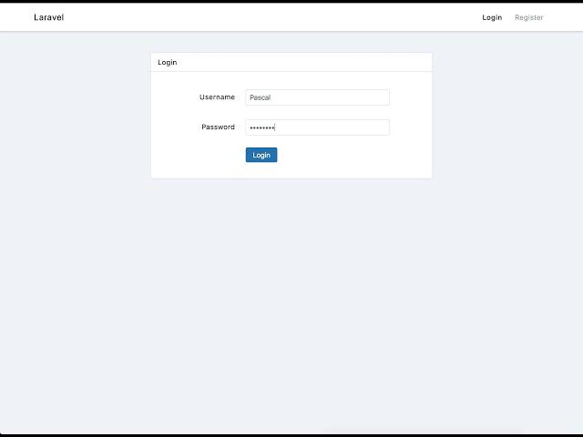 Laravel & Tailwind CSS & VueJS authentication (SPA - Single Page Application)