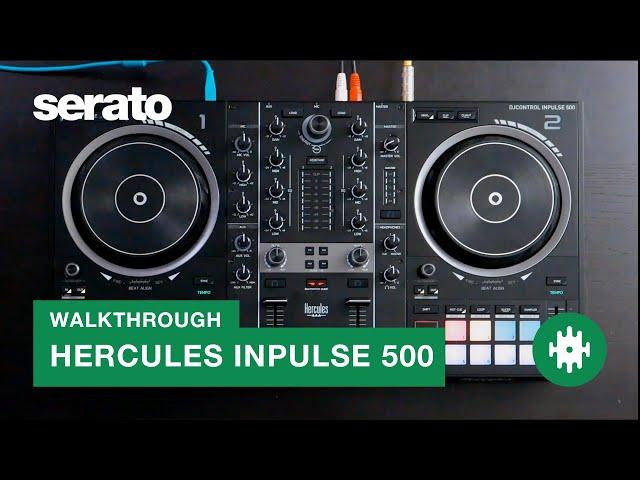 Hercules DJControl Inpulse 500 Walkthrough