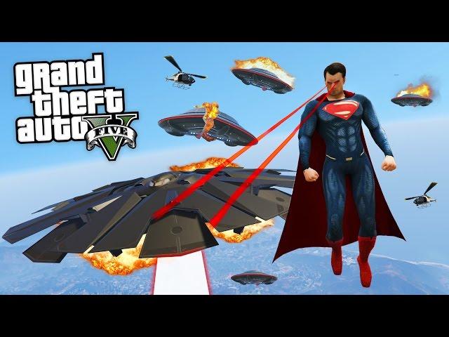 NEW SUPERMAN MOD!! (GTA 5 Mods)