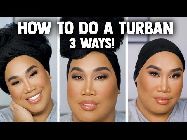 How I Tie my Turban | PatrickStarrr