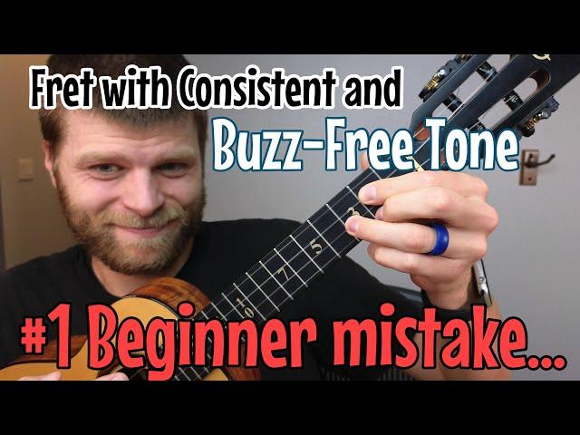 The #1 fretting tip I wish I knew as a beginner ukulele player...