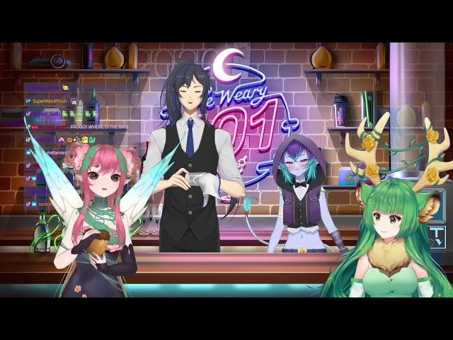 HarukaKaribu & Froggyloch at the Bar | Takahata101 TFS Vtuber Bar