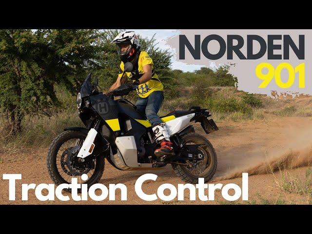 Husqvarna Norden 901 | Traction Control Test (in Explorer Mode)